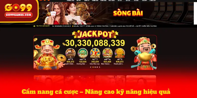 Cẩm nang cá cược – Nâng cao kỹ năng hiệu quả