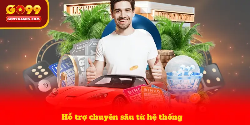 Hỗ trợ chuyên sâu từ hệ thống