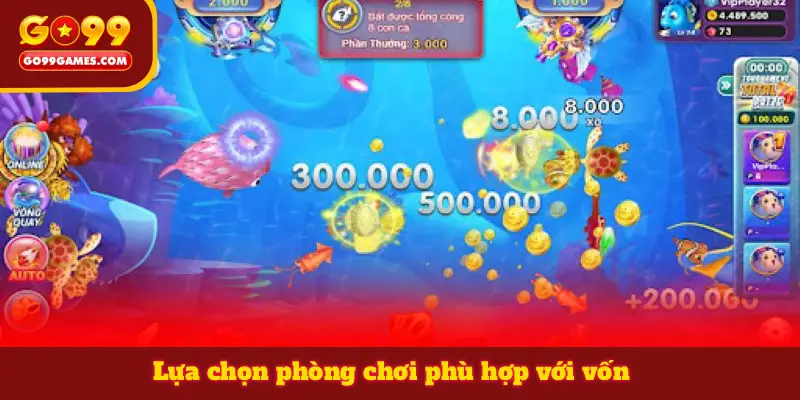 Lựa chọn phòng chơi phù hợp với vốn