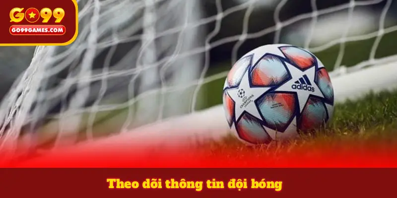 Theo dõi thông tin đội bóng