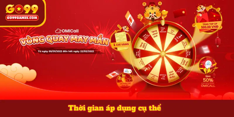 Thời gian áp dụng cụ thể