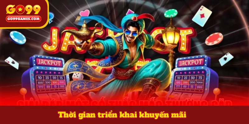 Thời gian triển khai khuyến mãi